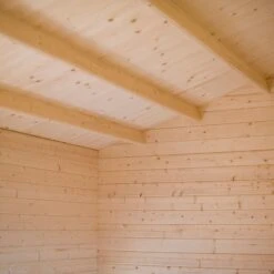 Shire Marlborough 12x14 Ft Apex Tongue & Groove Wooden Cabin With Felt Tile Roof - Assembly Service Included -Gardens and Outdoor shire marlborough 12x14 ft apex tongue groove wooden cabin with felt tile roof assembly service included5019804112517 36c