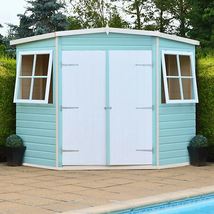Shire Murrow 10x10 Ft Pent Shiplap Wooden Shed With Floor - Assembly Service Included 9 Shire Murrow 10x10 Ft Pent Shiplap Wooden Shed With Floor - Assembly Service Included - Image 7