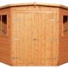 Shire Murrow 7x7 Ft Pent Shiplap Wooden 2 Door 2 Windows Shed With Floor - Assembly Service Included -Gardens and Outdoor shire murrow 7x7 ft pent shiplap wooden 2 door 2 windows shed with floor assembly service included5019804773886 01bq