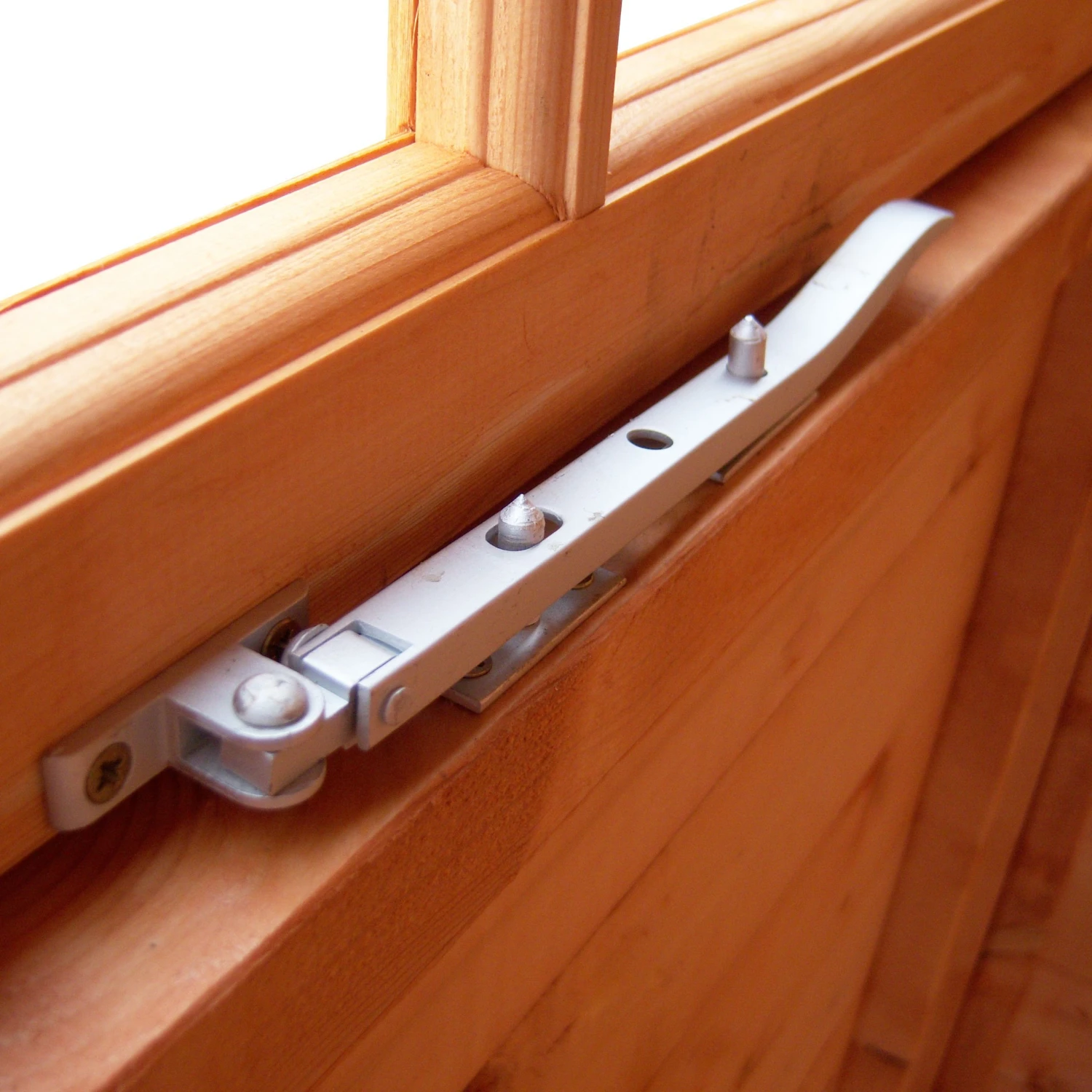 Shire Murrow 7x7 Ft Pent Shiplap Wooden 2 Door 2 Windows Shed With Floor - Assembly Service Included 8 Shire Murrow 7x7 Ft Pent Shiplap Wooden 2 Door 2 Windows Shed With Floor - Assembly Service Included - Image 6