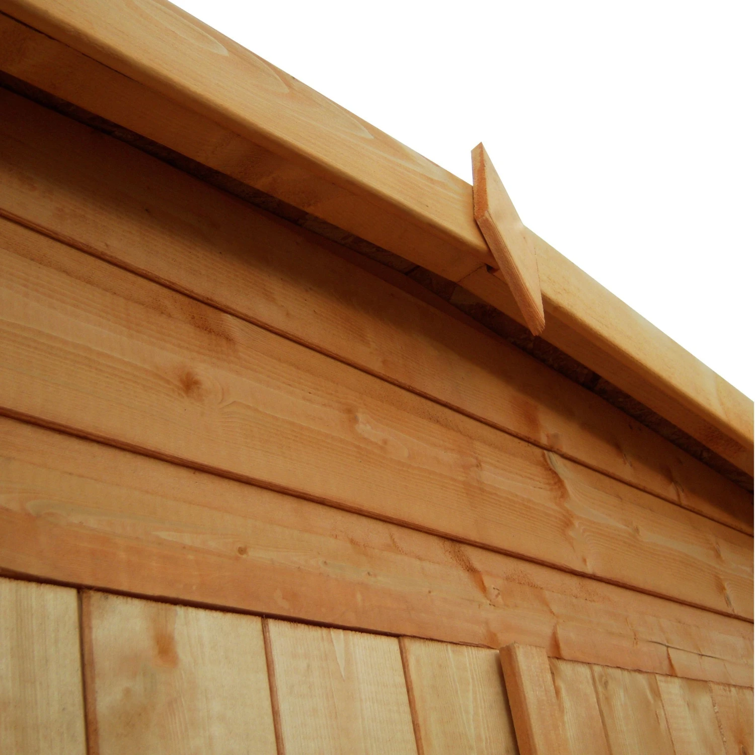 Shire Murrow 8x8 Ft Pent Shiplap Wooden 2 Door 2 Windows Shed With Floor 6 Shire Murrow 8x8 Ft Pent Shiplap Wooden 2 Door 2 Windows Shed With Floor - Image 4