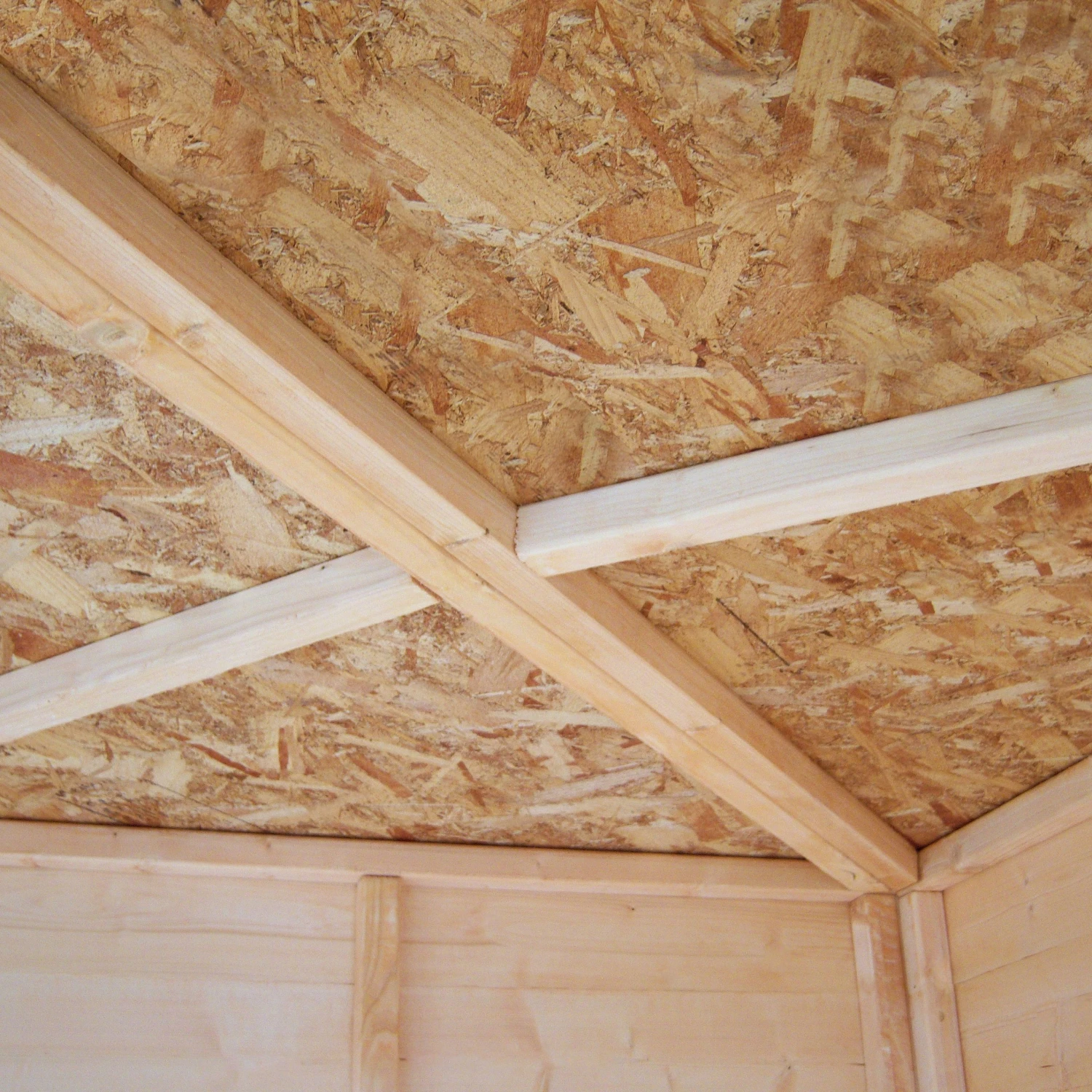 Shire Murrow 8x8 Ft Pent Shiplap Wooden 2 Door 2 Windows Shed With Floor 9 Shire Murrow 8x8 Ft Pent Shiplap Wooden 2 Door 2 Windows Shed With Floor - Image 7