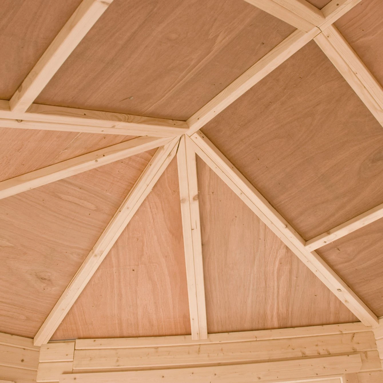 Shire Rowney 14x10 Glass Apex Tongue & Groove Wooden Cabin - Base Not Included 5 Shire Rowney 14x10 Glass Apex Tongue & Groove Wooden Cabin - Base Not Included - Image 3