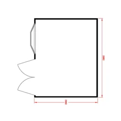 Shire Sandringham 10x10 Glass Apex Shiplap Wooden Summer House - Base Not Included -Gardens and Outdoor shire sandringham 10x10 glass apex shiplap wooden summer house base not included5019804111671 02t