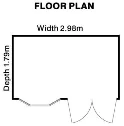 Shire Sandringham 10x6 Glass Apex Shiplap Wooden Summer House - Base Not Included -Gardens and Outdoor shire sandringham 10x6 glass apex shiplap wooden summer house base not included5019804691487 02t