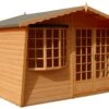 Shire Sandringham 10x8 Glass Apex Shiplap Wooden Summer House - Base Not Included 1 Shire Sandringham 10x8 Glass Apex Shiplap Wooden Summer House - Base Not Included -Gardens and Outdoor shire sandringham 10x8 glass apex shiplap wooden summer house base not included5019804891443 03c bq