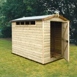 Shire Security Cabin 10x10 Ft Apex Shiplap Wooden Shed With Floor - Assembly Service Included 7 Shire Security Cabin 10x10 Ft Apex Shiplap Wooden Shed With Floor - Assembly Service Included -Gardens and Outdoor shire security cabin 10x10 ft apex shiplap wooden shed with floor assembly service included5019804112159 03i