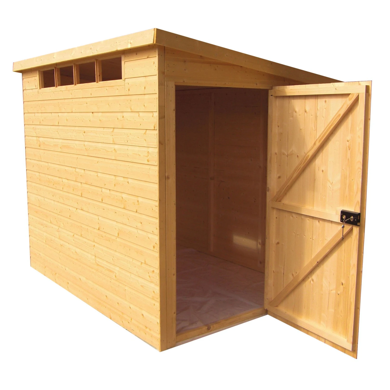 Shire Security Cabin 10x10 Ft Pent Shiplap Wooden Shed With Floor - Assembly Service Included 3 Shire Security Cabin 10x10 Ft Pent Shiplap Wooden Shed With Floor - Assembly Service Included