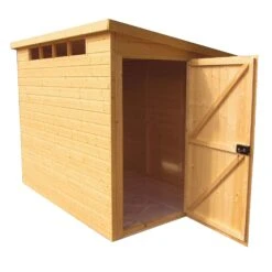 Shire Security Cabin 10x10 Ft Pent Shiplap Wooden Shed With Floor