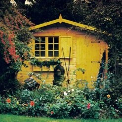 Shire Security Cabin 10x6 Apex Shiplap Wooden Shed - Assembly Service Included