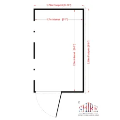 Shire Security Cabin 10x6 Ft Pent Shiplap Wooden Shed With Floor - Assembly Service Included 10 Shire Security Cabin 10x6 Ft Pent Shiplap Wooden Shed With Floor - Assembly Service Included -Gardens and Outdoor shire security cabin 10x6 ft pent shiplap wooden shed with floor assembly service included5019804122196 02t