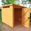 Shire Security Cabin 10x6 Ft Pent Shiplap Wooden Shed With Floor - Assembly Service Included -Gardens and Outdoor shire security cabin 10x6 ft pent shiplap wooden shed with floor assembly service included5019804122196 03i bq