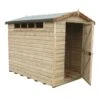 Shire Security Cabin 10x8 Ft Apex Shiplap Wooden Shed With Floor - Assembly Service Included -Gardens and Outdoor shire security cabin 10x8 ft apex shiplap wooden shed with floor assembly service included5019804112135 03c bq