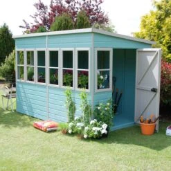 Shire Sun 10x10 Glass Pent Shiplap Wooden Summer House - Base Not Included 14 Shire Sun 10x10 Glass Pent Shiplap Wooden Summer House - Base Not Included -Gardens and Outdoor shire sun 10x10 glass pent shiplap wooden summer house base not included5019804112067 01i bq
