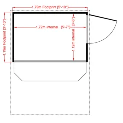 Shire Timber Bar Shiplap Wooden 6x4 Apex Garden Storage - Assembly Service Included -Gardens and Outdoor shire timber bar shiplap wooden 6x4 apex garden storage assembly service included5019804118946 02t bq