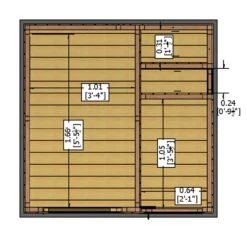 Shire Tongue & Groove Wooden 6x6 Apex Garden Storage - Assembly Service Included -Gardens and Outdoor shire tongue groove wooden 6x6 apex garden storage assembly service included5019804118786 02t bq