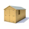 Shire Warwick 12x6 Ft Apex Shiplap Wooden 2 Door Shed With Floor - Assembly Service Included -Gardens and Outdoor shire warwick 12x6 ft apex shiplap wooden 2 door shed with floor assembly service included5019804126903 01c bq