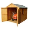 Shire Warwick 8x6 Ft Apex Shiplap Wooden Shed With Floor - Assembly Service Included -Gardens and Outdoor shire warwick 8x6 ft apex shiplap wooden shed with floor assembly service included5019804112258 01c bq