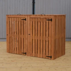 Shire Wooden Bin Storage 7 Shire Wooden Bin Storage -Gardens and Outdoor shire wooden bin storage5060490133256 01i bq