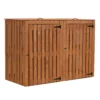 Shire Wooden Bin Storage -Gardens and Outdoor shire wooden bin storage5060490133256 33c BQ