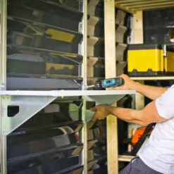 Skylight White Internal Shelf Kit (W)847mm (D)305mm -Gardens and Outdoor skylight white internal shelf kit w 847mm d 305mm7290108130225 04i BQ