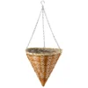 Smart Garden Country Braid Natural Cone Hanging Basket, 35cm 2 Smart Garden Country Braid Natural Cone Hanging Basket, 35cm -Gardens and Outdoor smart garden country braid natural cone hanging basket 35cm5050642013192 01c bq