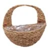 Smart Garden Hyacinth Natural Semi-circle Hanging Basket -Gardens and Outdoor smart garden hyacinth natural semi circle hanging basket5050642000949 01c bq
