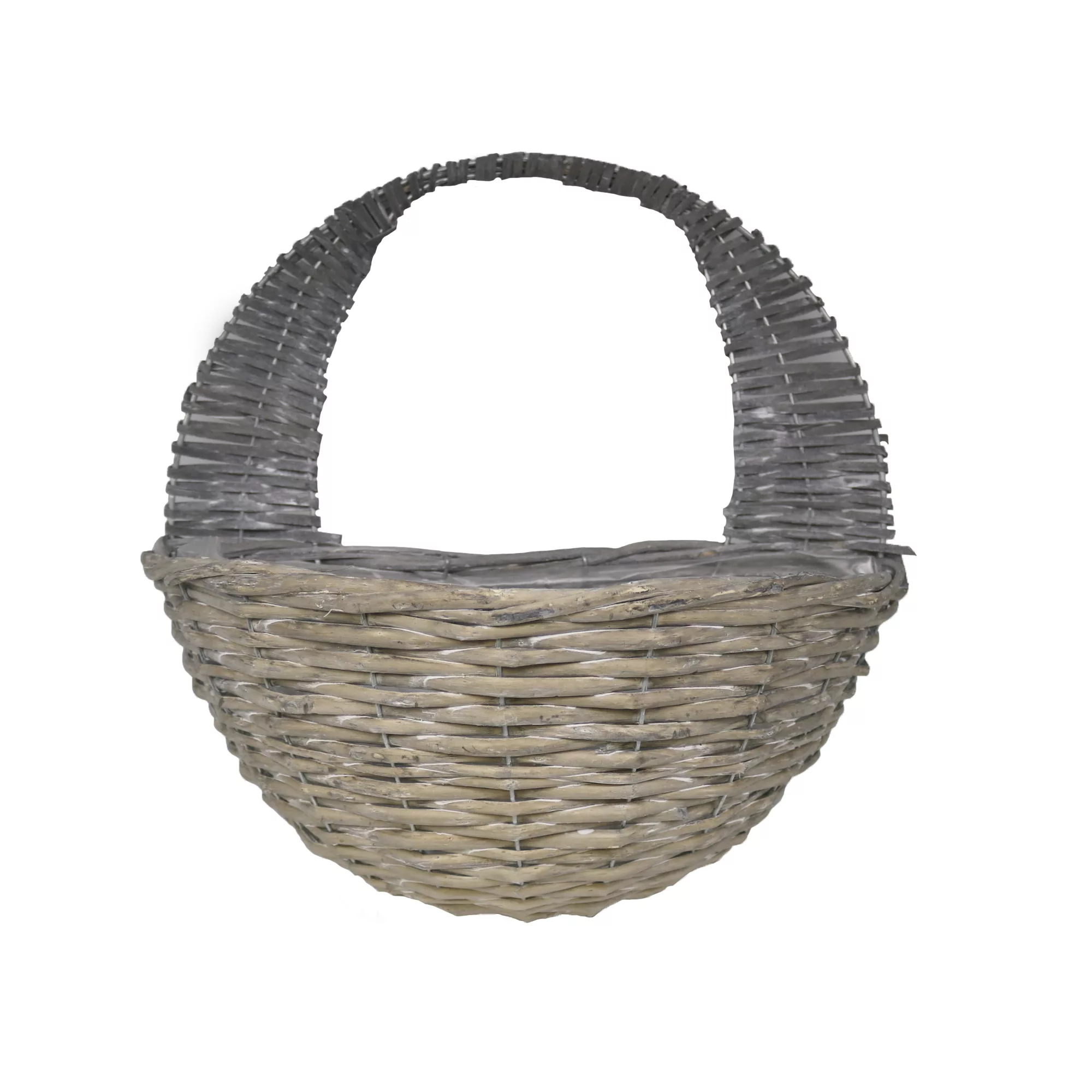 Smart Garden Sable Willow Grey Semi-circle Hanging Basket 3 Smart Garden Sable Willow Grey Semi-circle Hanging Basket