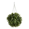 Smart Garden White Flower Artificial Topiary Ball