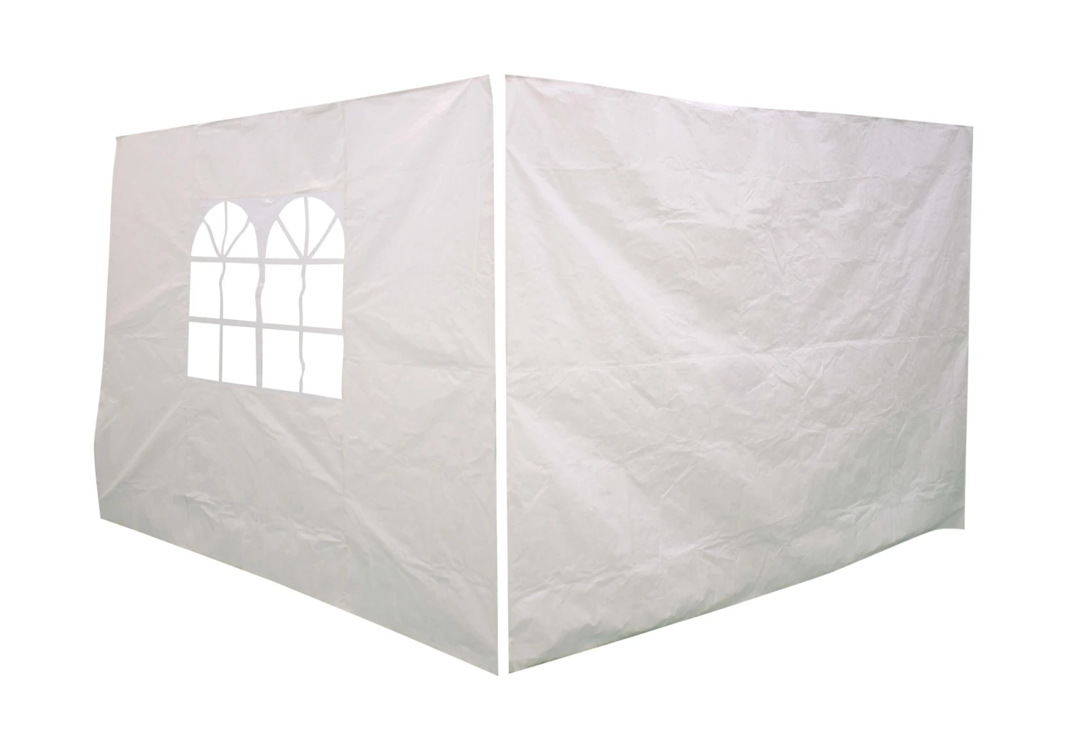 Suhali White Side Curtain, (W)2.95m (D)1.94m - Assembly Required 3 Suhali White Side Curtain, (W)2.95m (D)1.94m - Assembly Required