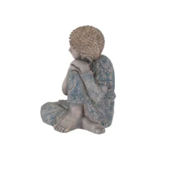 Terrastyle Grey & Blue Buddha Garden Ornament (H)51cm -Gardens and Outdoor terrastyle grey blue buddha garden ornament h 51cm5021346520231 37c bq