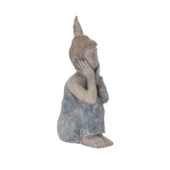 Terrastyle Grey & Blue Buddha Garden Ornament (H)61cm 9 Terrastyle Grey & Blue Buddha Garden Ornament (H)61cm -Gardens and Outdoor terrastyle grey blue buddha garden ornament h 61cm5021346520248 37c bq