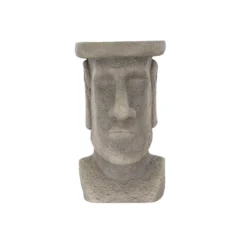 Terrastyle Grey Easter Island Head Garden Ornament (H)48.5cm 8 Terrastyle Grey Easter Island Head Garden Ornament (H)48.5cm -Gardens and Outdoor terrastyle grey easter island head garden ornament h 48 5cm5021346520217 36c bq
