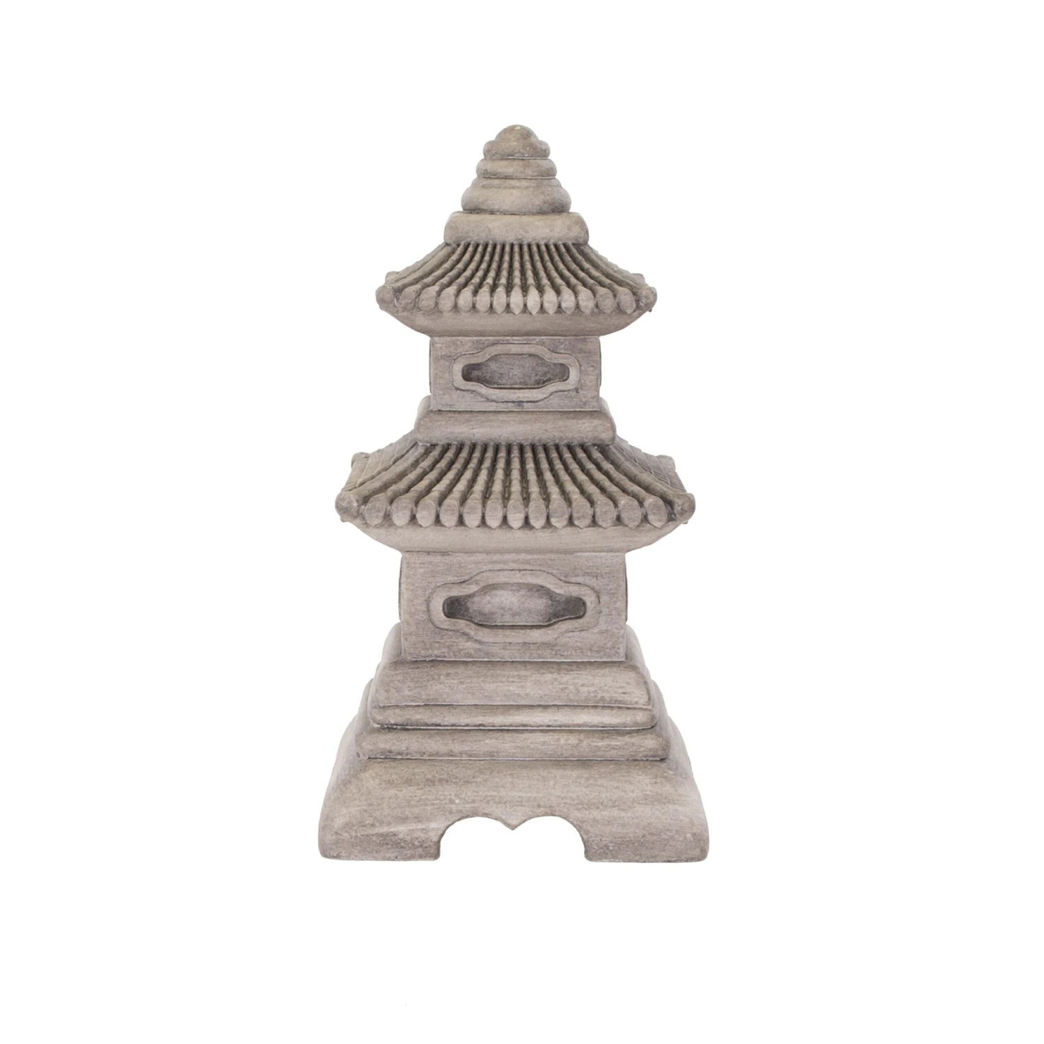 Terrastyle Off-white Temple Garden Ornament (H)44cm 4 Terrastyle Off-white Temple Garden Ornament (H)44cm - Image 2