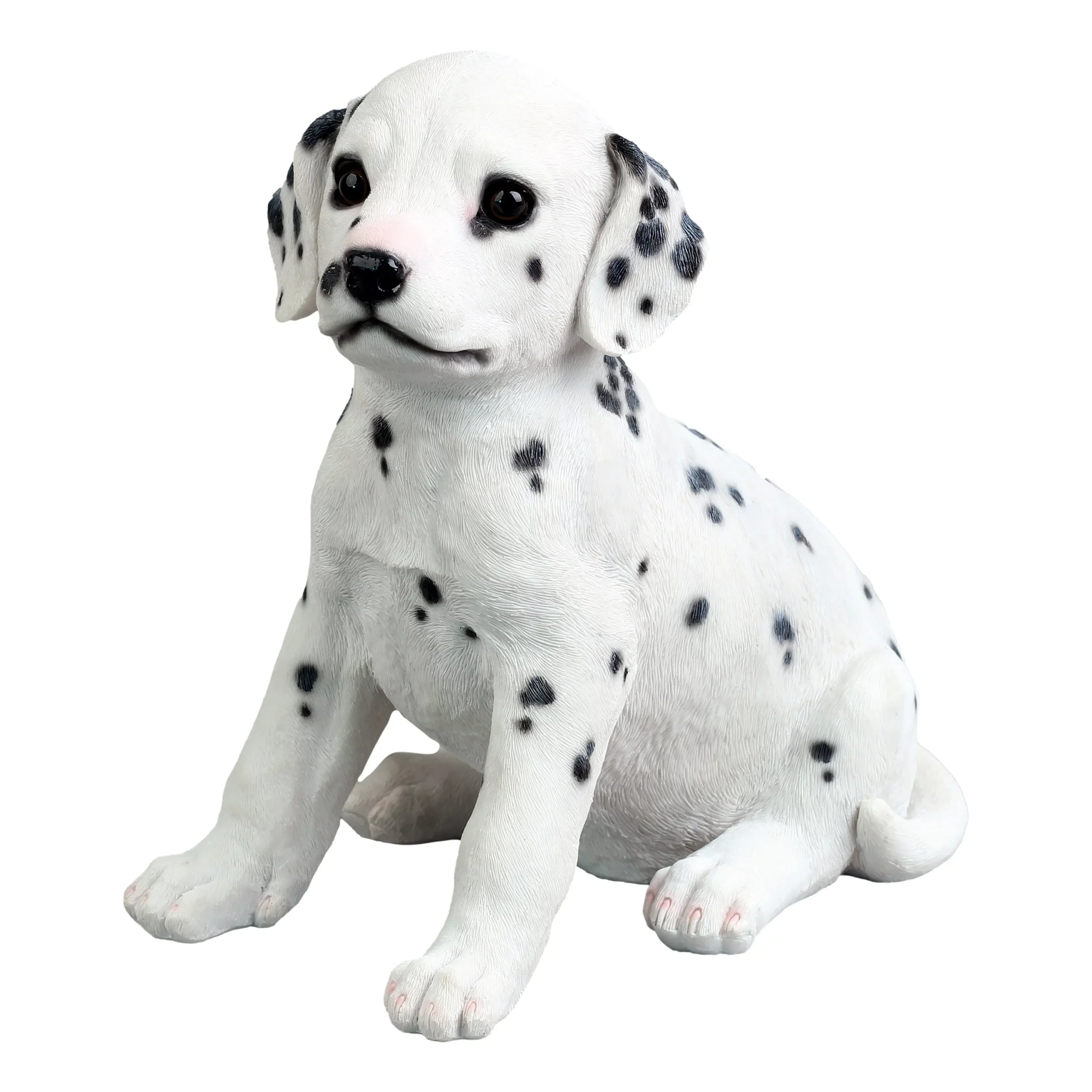 Terrastyle White, Black Resin Dalmation Puppy Garden Ornament (H)23.3cm 3 Terrastyle White, Black Resin Dalmation Puppy Garden Ornament (H)23.3cm