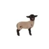 Terrastyle White, Black Resin Lamb Garden Ornament (H)27.2cm -Gardens and Outdoor terrastyle white black resin lamb garden ornament h 27 2cm5021346522013 01c