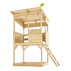 TP Toys 8x7 Tree Top Timber Tower Slide Playhouse Assembly Required -Gardens and Outdoor tp toys 8x7 tree top timber tower slide playhouse assembly required5021854803543 01c bq