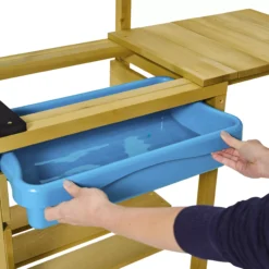 TP Toys Deluxe Wooden Play Kitchen -Gardens and Outdoor tp toys deluxe wooden play kitchen5021854106125 04c bq