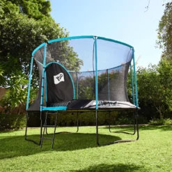 TP Toys Genius Black & Blue 12 Ft Trampoline 17 TP Toys Genius Black & Blue 12 Ft Trampoline -Gardens and Outdoor tp toys genius black blue 12 ft trampoline5021854902123 02i bq