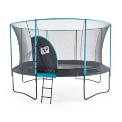 TP Toys Genius Black & Blue 14 Ft Trampoline