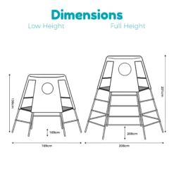 TP Toys Playhouse With Swing -Gardens and Outdoor tp toys playhouse with swing5021854918520 01t bq