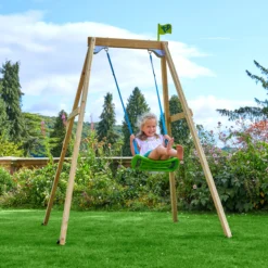 TP Toys Wooden Swing 12 TP Toys Wooden Swing -Gardens and Outdoor tp toys wooden swing5021854103032 02i bq