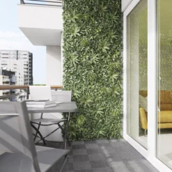 Vertical Square Artificial Plant Wall, (H)1m (W)1m 13 Vertical Square Artificial Plant Wall, (H)1m (W)1m -Gardens and Outdoor vertical square artificial plant wall h 1m w 1m5059340671932 01i