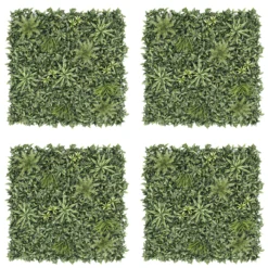 Vertical Square Artificial Plant Wall, (H)1m (W)1m 11 Vertical Square Artificial Plant Wall, (H)1m (W)1m -Gardens and Outdoor vertical square artificial plant wall h 1m w 1m5059340671932 37c
