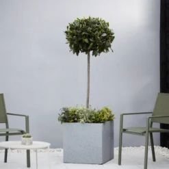 Verve Abava Grey Terrazzo Square Planter -Gardens and Outdoor verve abava grey terrazzo square planter5059340327532 01i