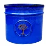 Verve Barcău Blue Ceramic Round Plant Pot (Dia)38cm 1 Verve Barcău Blue Ceramic Round Plant Pot (Dia)38cm -Gardens and Outdoor verve barcau blue ceramic round plant pot dia 38cm5059340327716 02c