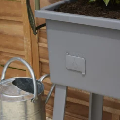 Verve Grey Rectangular Planter -Gardens and Outdoor verve grey rectangular planter5059340328911 06i