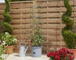 Verve Grey Round Planter -Gardens and Outdoor verve grey round planter5059340328898 01i