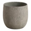 Verve Kulun Beige Knitted Effect Fibreclay Circular Plant Pot (Dia)46cm 1 Verve Kulun Beige Knitted Effect Fibreclay Circular Plant Pot (Dia)46cm -Gardens and Outdoor verve kulun beige knitted effect fibreclay circular plant pot dia 46cm5059340327679 02c