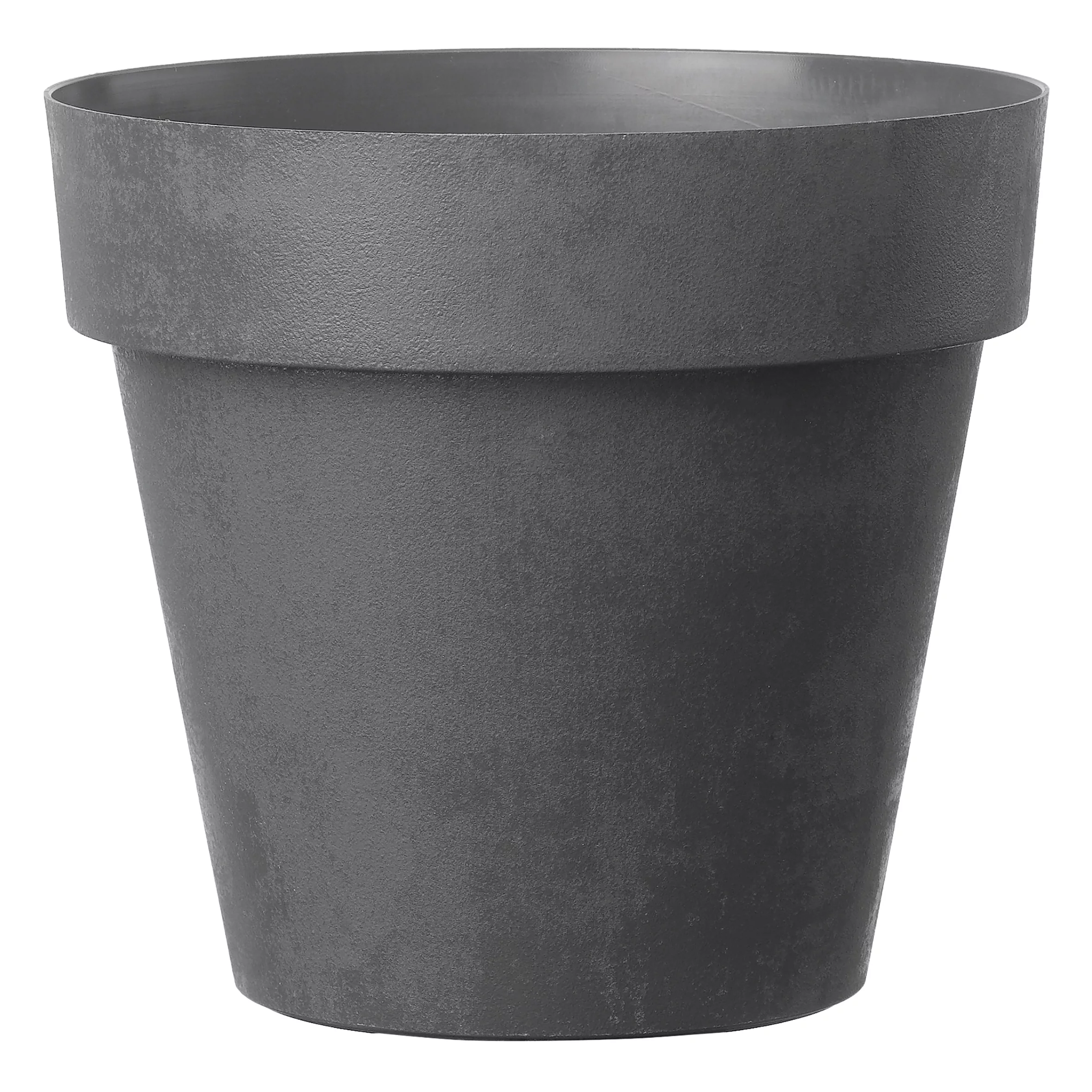 Verve Nurgul Dark Grey Polypropylene (PP) Round Plant Pot (Dia)79cm 3 Verve Nurgul Dark Grey Polypropylene (PP) Round Plant Pot (Dia)79cm
